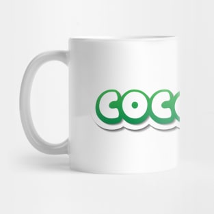 Coconut Text Mug